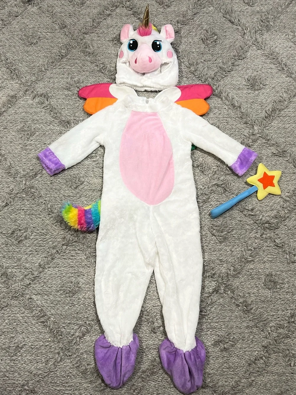 Spooktacular Creations Joyin Deluxe Unicorn Costume 3T (3-4YRS) Complete Set